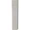 Ekena Millwork 1 3/4"W x 4"D x 8"H Clarksville Wood Vintage Decor Bracket, Chalk Dust White BKTWD02X04X08CVWH - alternate 2